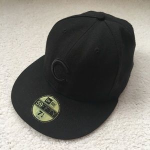 Cubs 59Fifty Flat Brim Hat